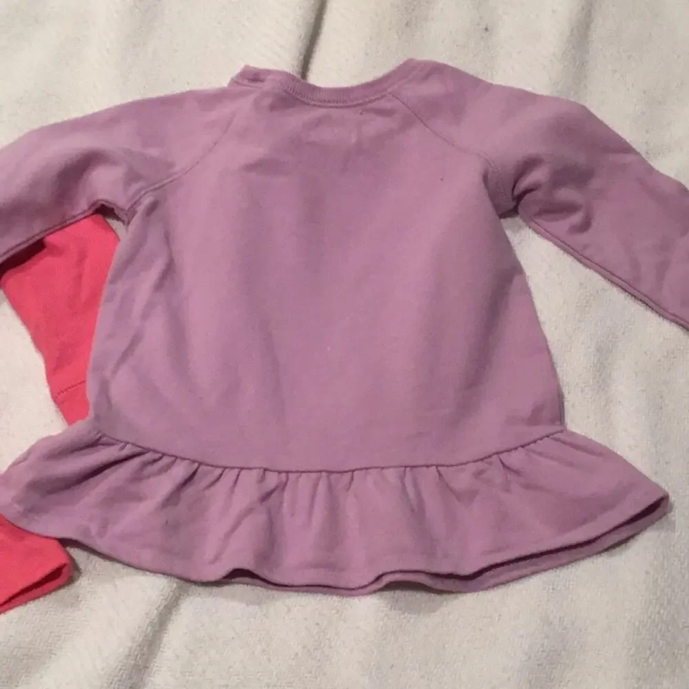 Children’s place ruffled sweatshirts worn once ea